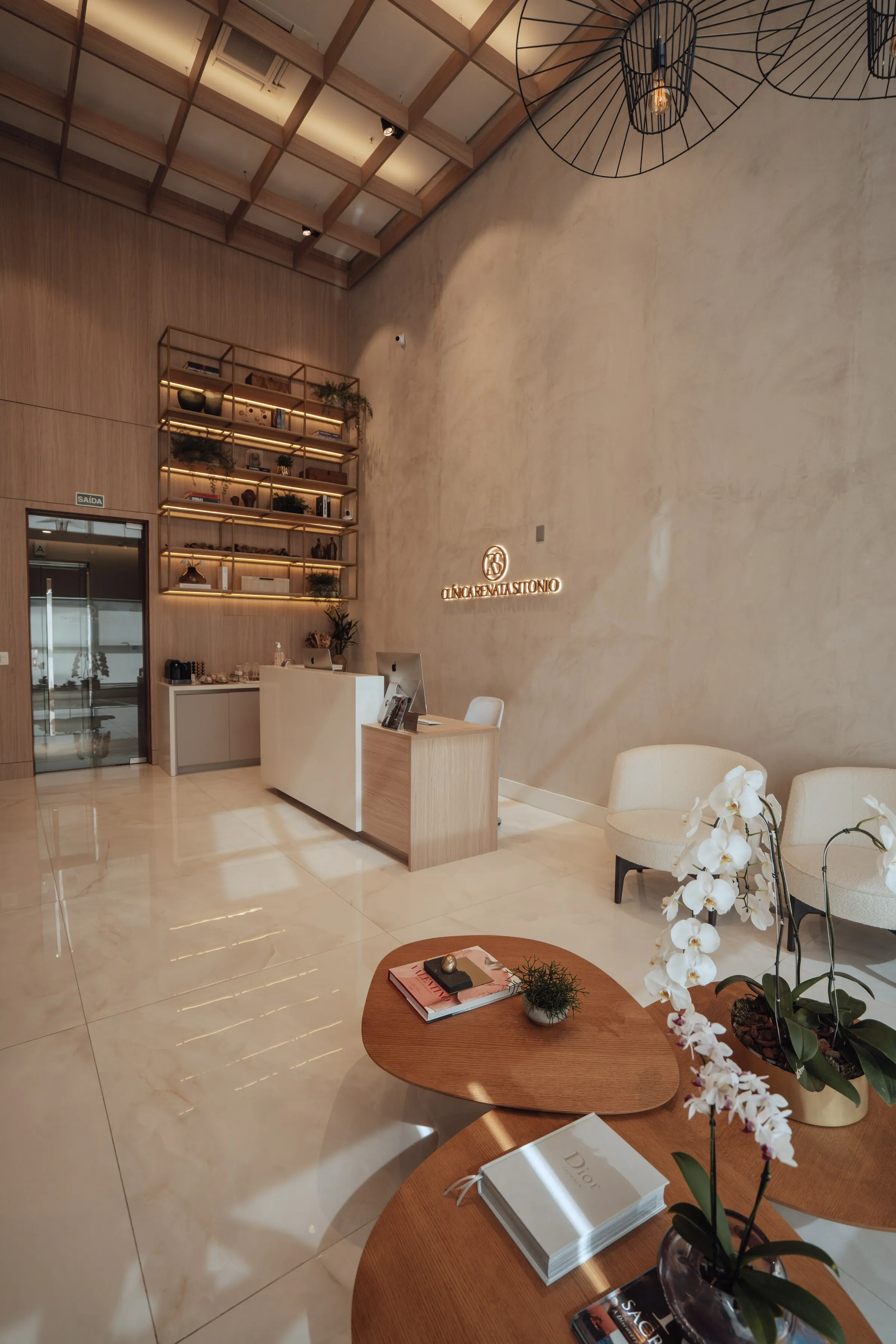 Ambiente interno da Clínica Renata Sitonio